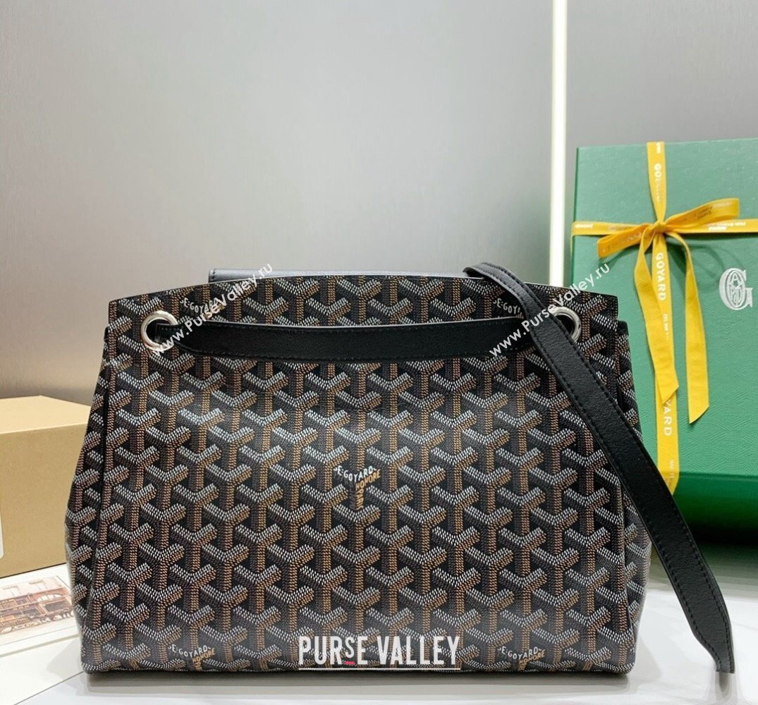 Goyard Rouette PM Shoulder Bag Black 2024 GY6685 (ZHANG-241216062)