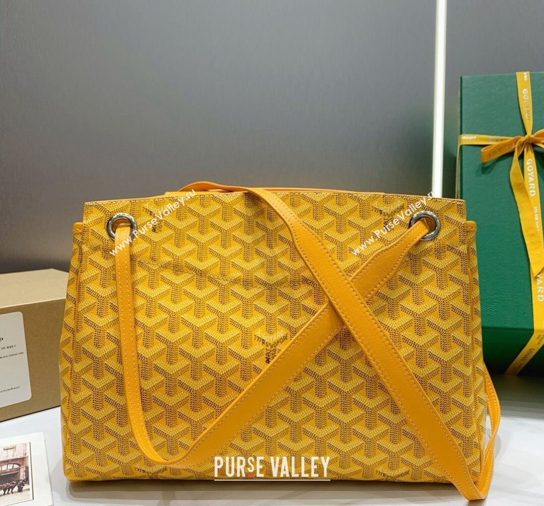 Goyard Rouette PM Shoulder Bag Yellow 2024 GY6685 (ZHANG-241216061)