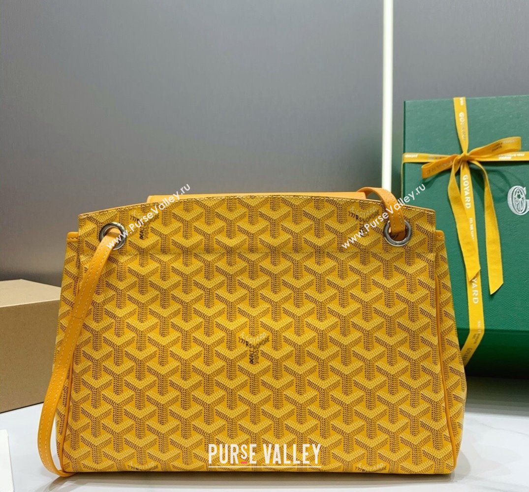 Goyard Rouette PM Shoulder Bag Yellow 2024 GY6685 (ZHANG-241216061)