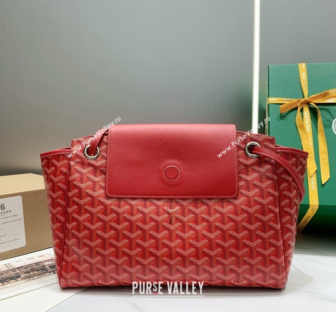 Goyard Rouette PM Shoulder Bag Red 2024 GY6685 (ZHANG-241216063)