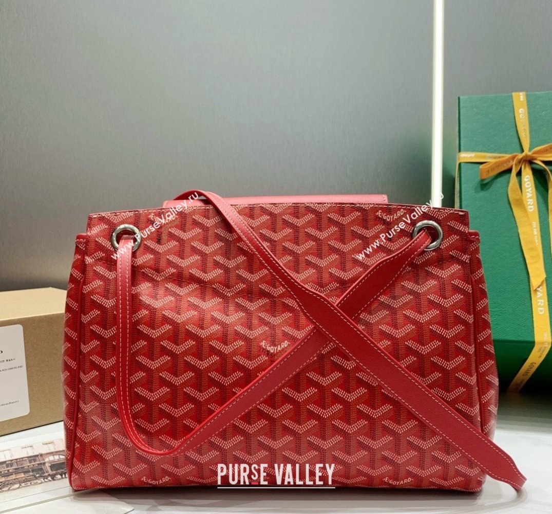 Goyard Rouette PM Shoulder Bag Red 2024 GY6685 (ZHANG-241216063)