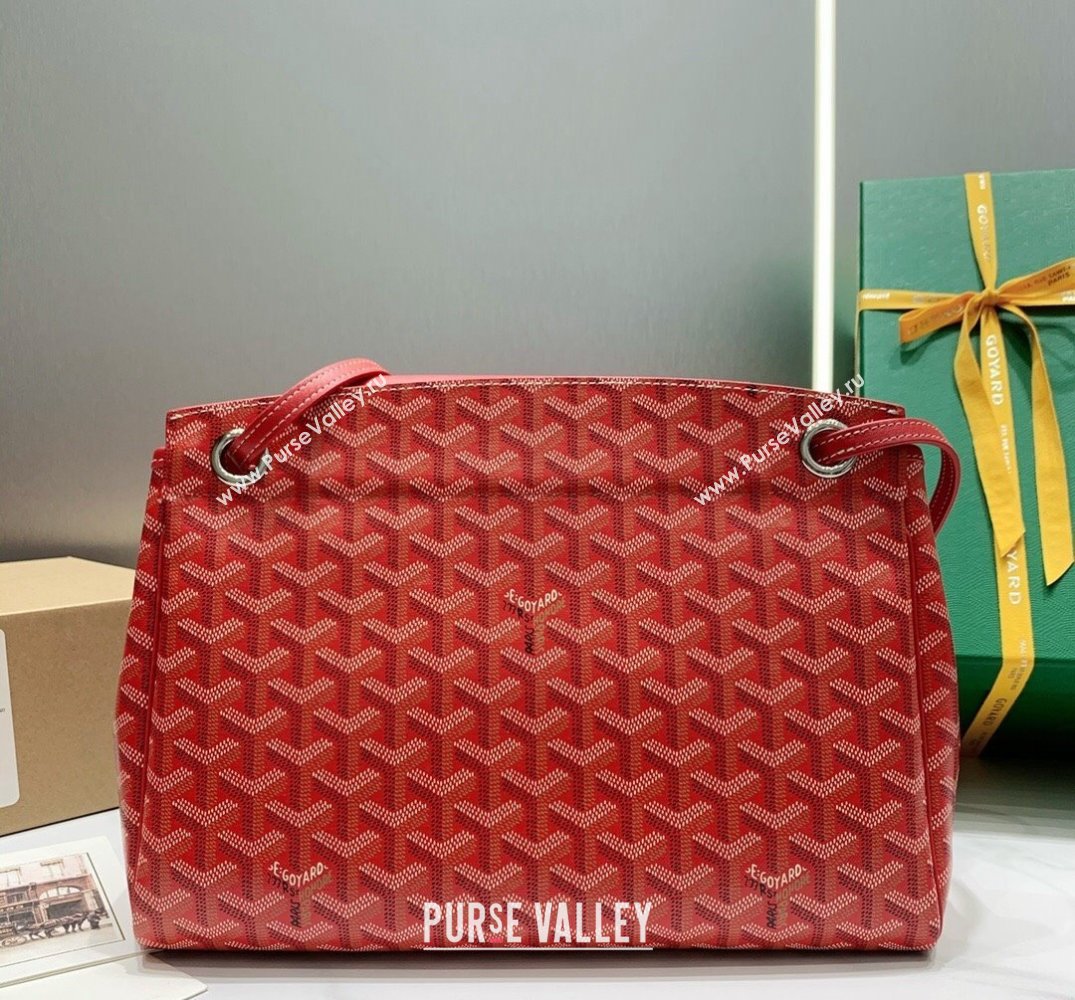 Goyard Rouette PM Shoulder Bag Red 2024 GY6685 (ZHANG-241216063)