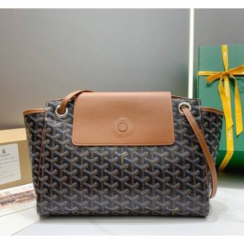 Goyard Rouette PM Shoulder Bag Brown 2024 GY6685 (ZHANG-241216064)