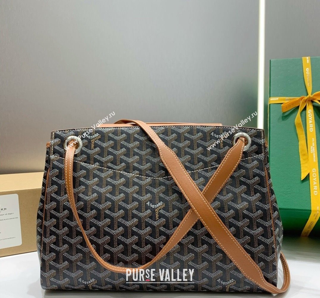 Goyard Rouette PM Shoulder Bag Brown 2024 GY6685 (ZHANG-241216064)