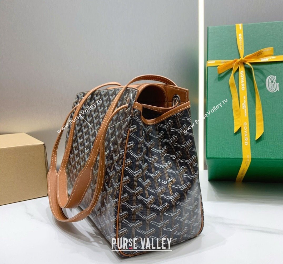 Goyard Rouette PM Shoulder Bag Brown 2024 GY6685 (ZHANG-241216064)