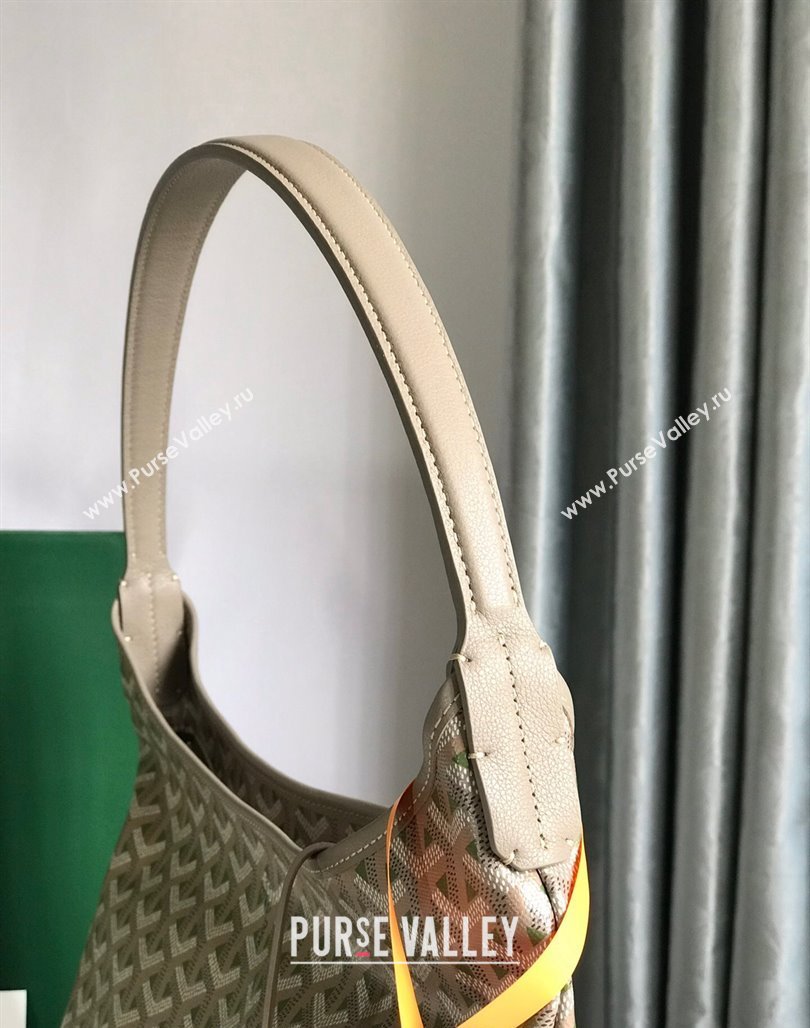 Goyard Boheme Claire-Voie Hobo Bag Khaki Green 2023 020223 (nana-231229070)