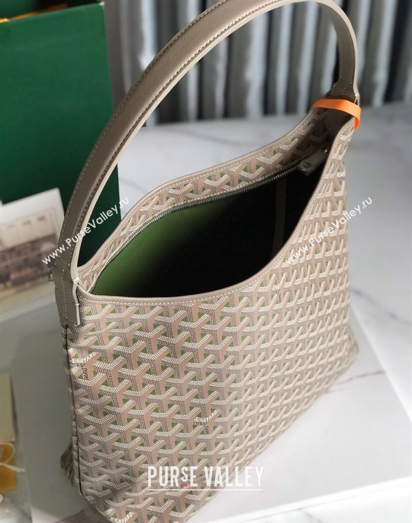 Goyard Boheme Claire-Voie Hobo Bag Khaki Green 2023 020223 (nana-231229070)