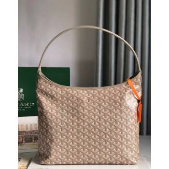Goyard Boheme Claire-Voie Hobo Bag Powder Pink 2023 020223 (nana-231229071)