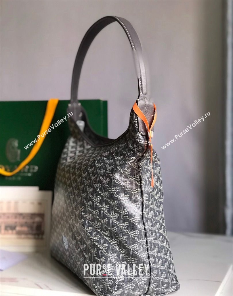 Goyard Boheme Heart Hobo Bag Grey 2023 020223 (nana-231229073)