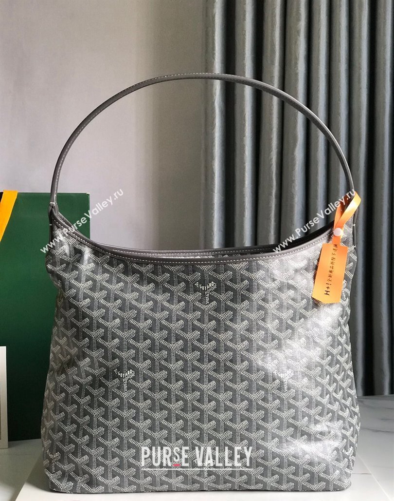 Goyard Boheme Heart Hobo Bag Grey 2023 020223 (nana-231229073)