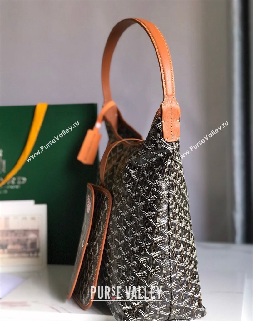 Goyard Boheme Heart Hobo Bag Brown 2023 020223 (nana-231229076)