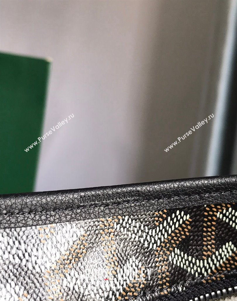 Goyard Boheme Heart Hobo Bag Black 2023 020223 (nana-231229078)