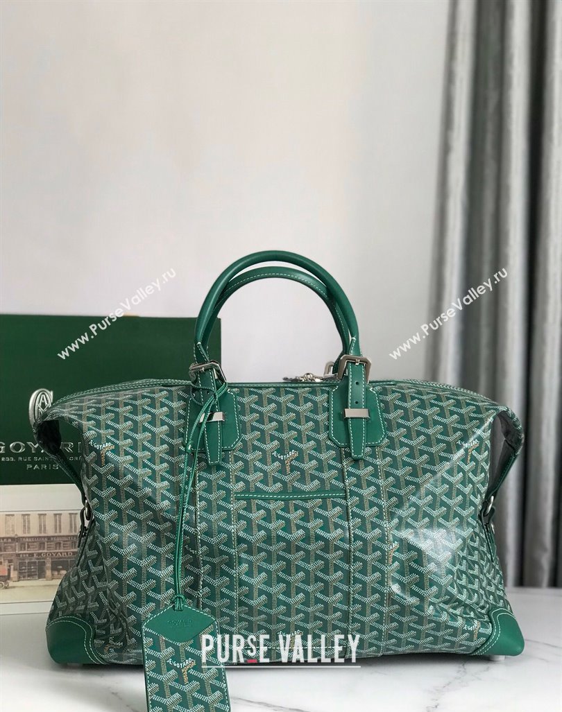 Goyard Bowling 45 Weekend Travel Bag Green 2023 (DL-231229058)