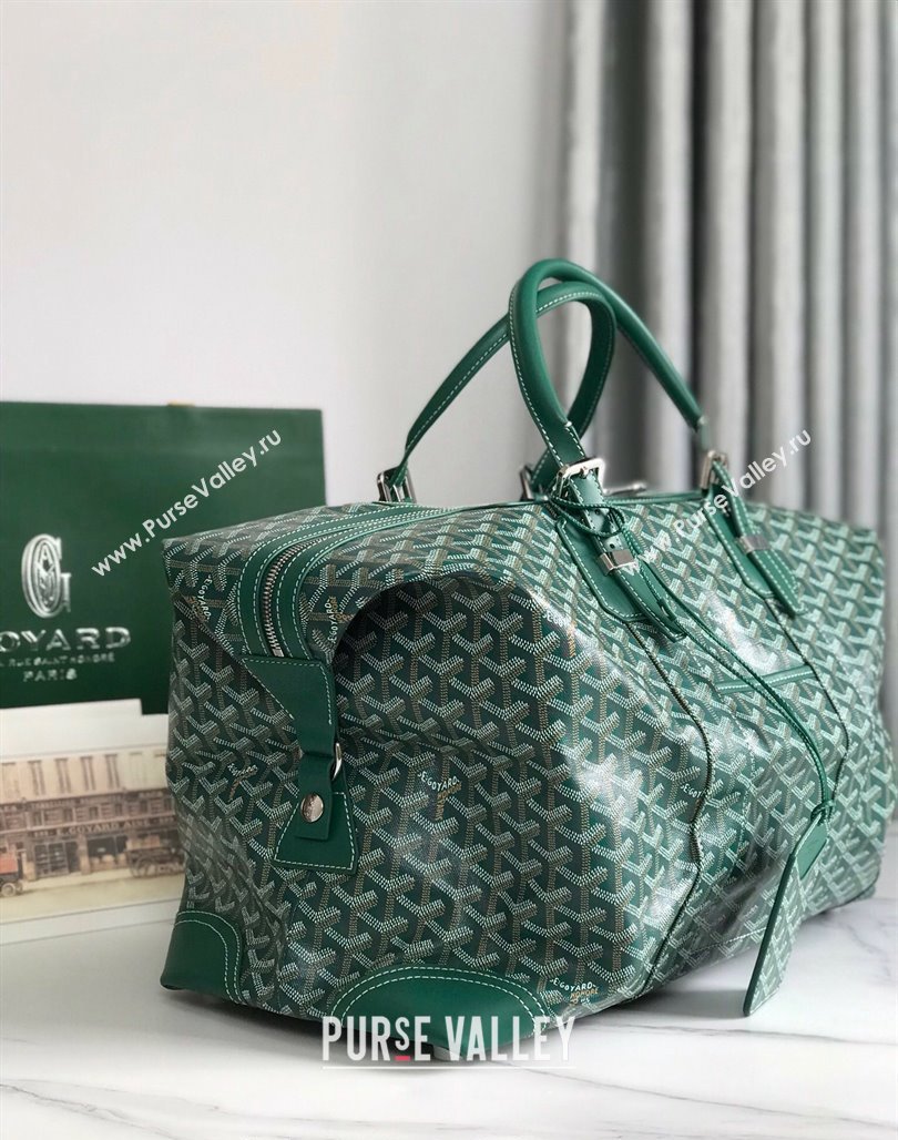 Goyard Bowling 45 Weekend Travel Bag Green 2023 (DL-231229058)