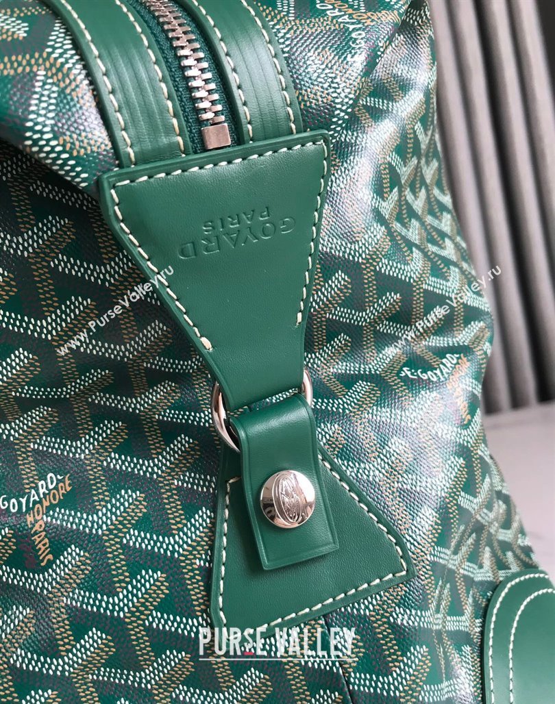 Goyard Bowling 45 Weekend Travel Bag Green 2023 (DL-231229058)