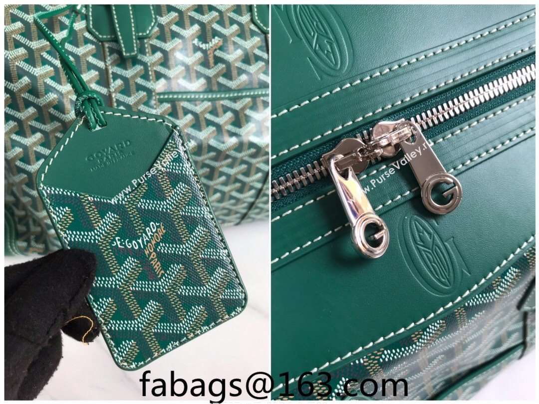 Goyard Bowling 45 Weekend Travel Bag Green 2023 (DL-231229058)