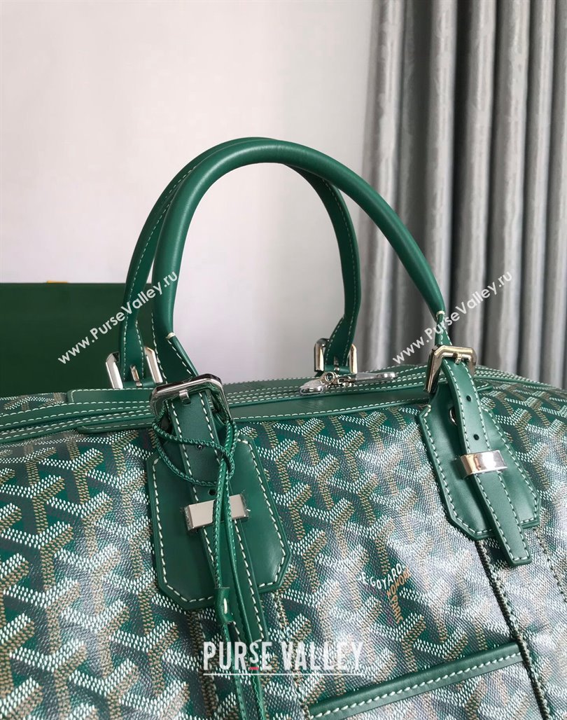 Goyard Bowling 45 Weekend Travel Bag Green 2023 (DL-231229058)