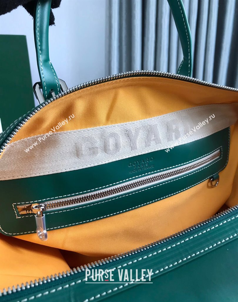 Goyard Bowling 45 Weekend Travel Bag Green 2023 (DL-231229058)