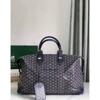 Goyard Bowling 45 Weekend Travel Bag Navy Blue 2023 (DL-231229060)