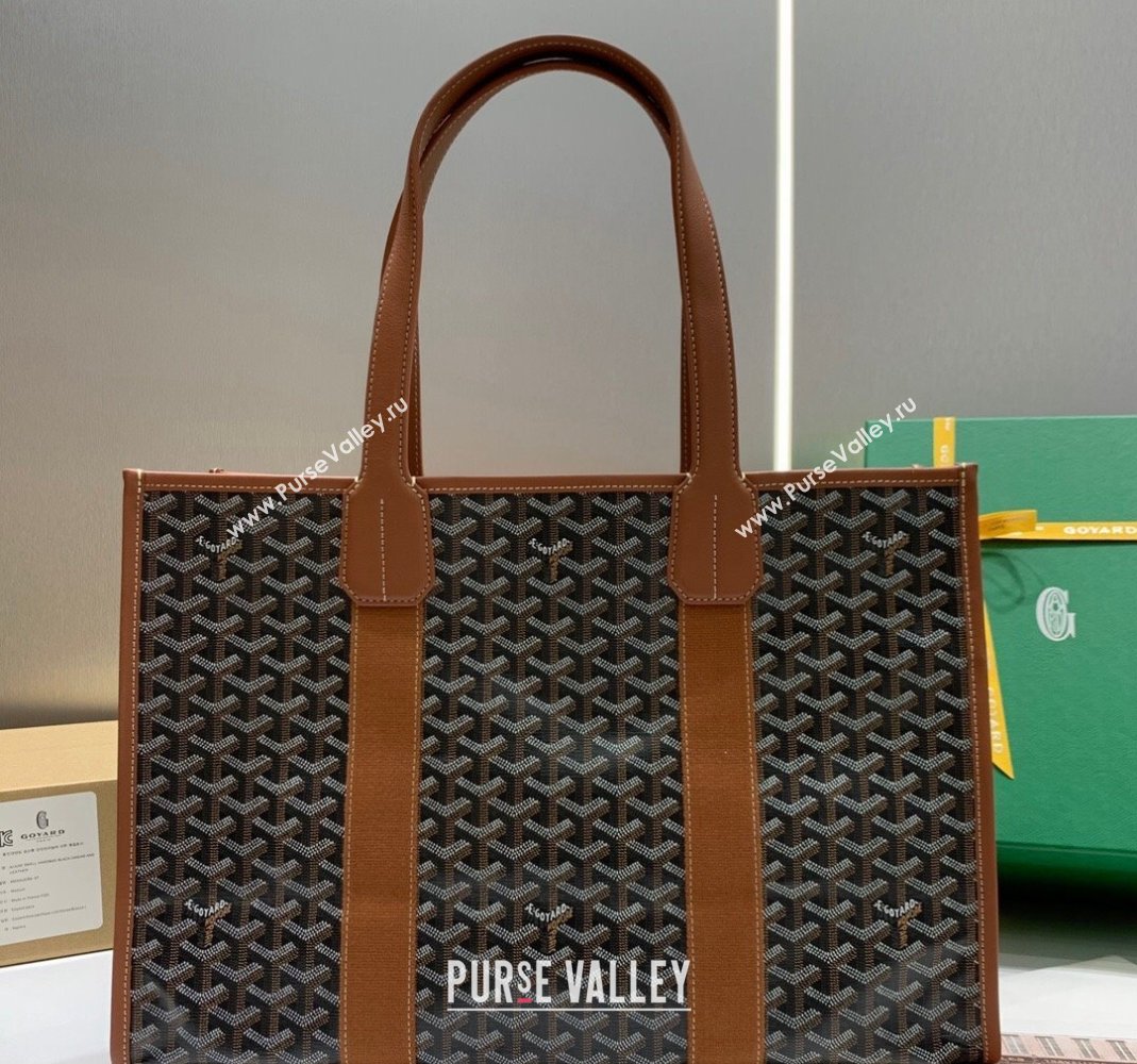 Goyard Villette Tote Bag with Bulldog Brown 2024 020197 (ZHANG-240418006)