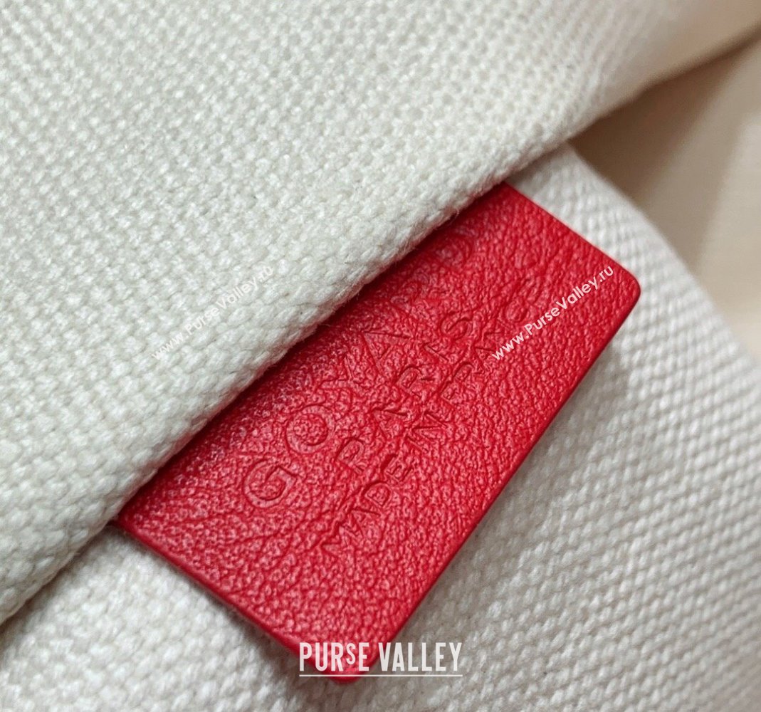 Goyard Villette Tote Bag with Bulldog Red 2024 020197 (ZHANG-240418007)