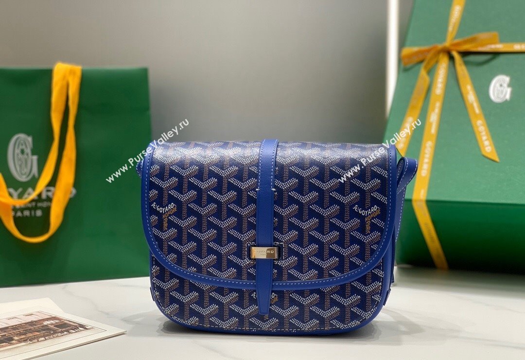 Goyard Belvedere PM Crossbody Bag Sky Blue 2024 8016 (ZHANG-240418008)