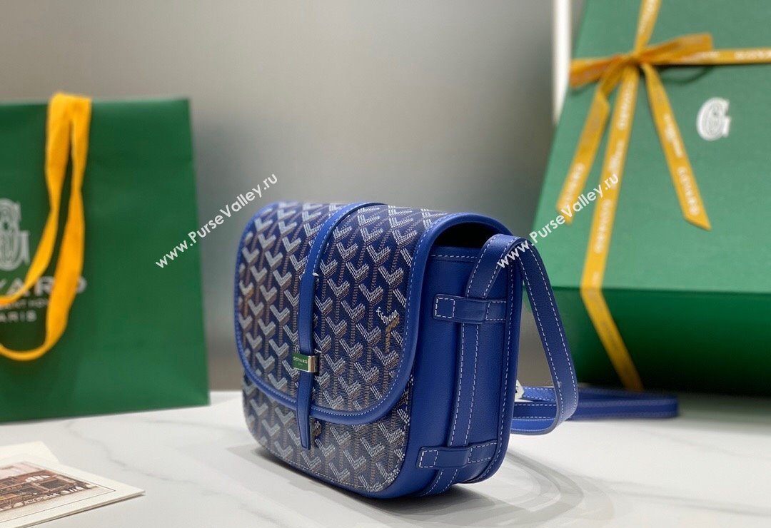 Goyard Belvedere PM Crossbody Bag Sky Blue 2024 8016 (ZHANG-240418008)