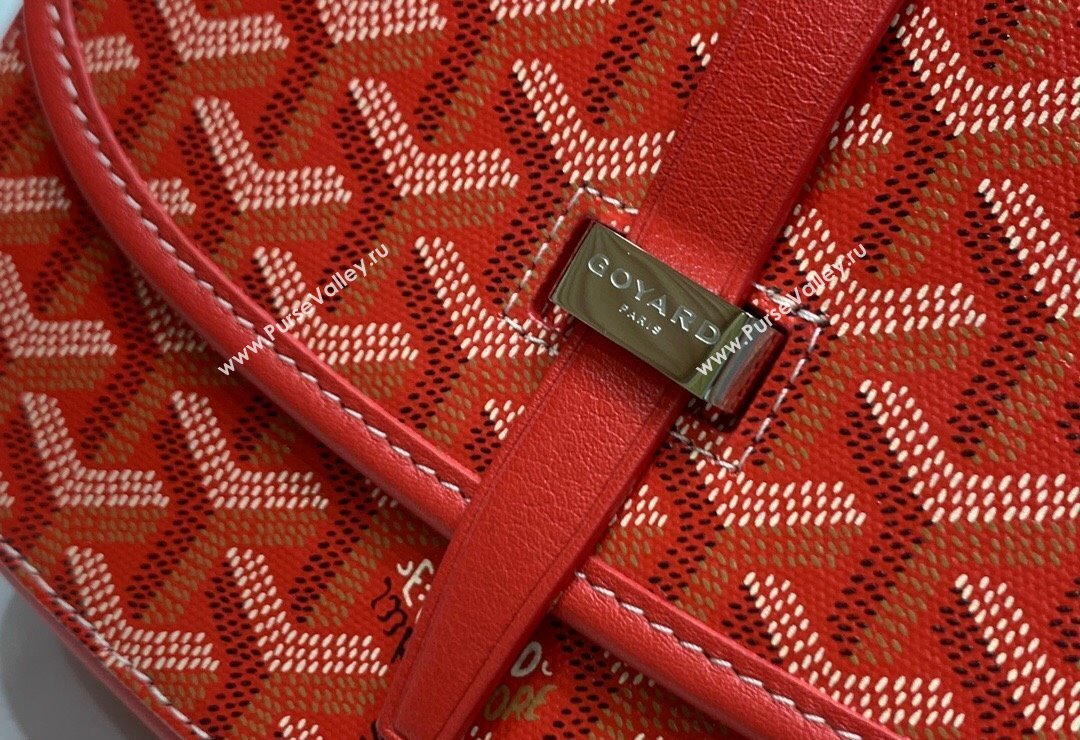 Goyard Belvedere PM Crossbody Bag Red 2024 8016 (ZHANG-240418010)