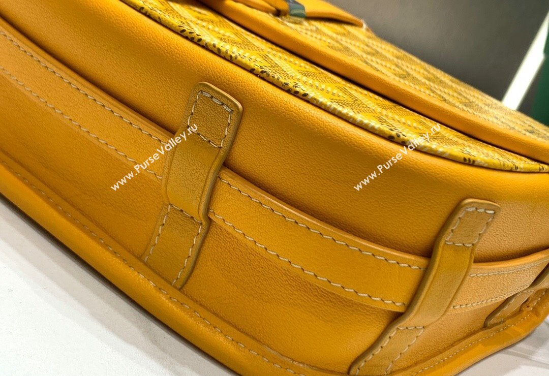Goyard Belvedere PM Crossbody Bag Yellow 2024 8016 (ZHANG-240418012)