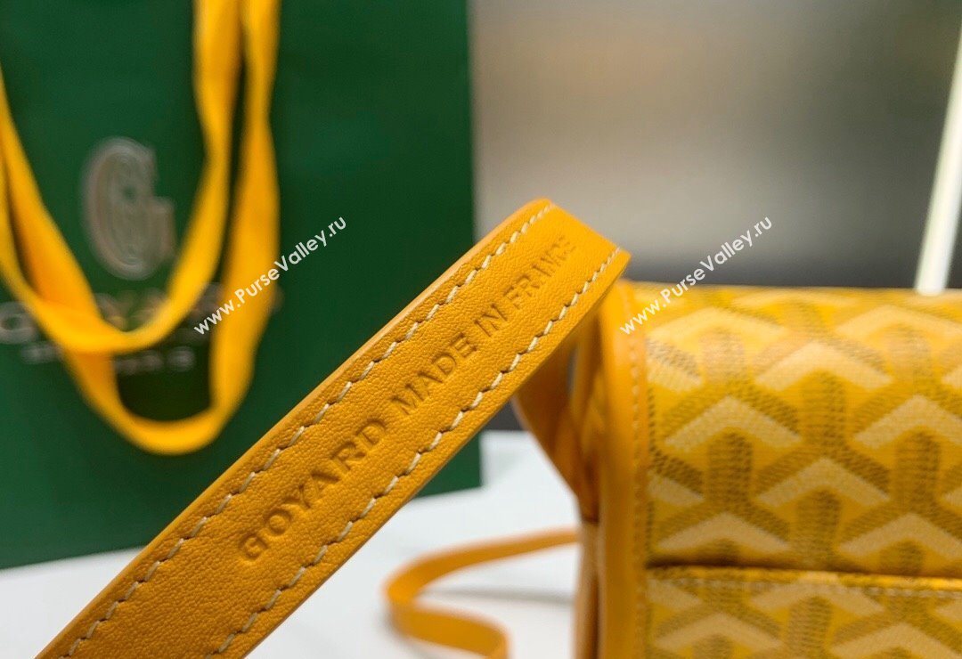 Goyard Belvedere PM Crossbody Bag Yellow 2024 8016 (ZHANG-240418012)