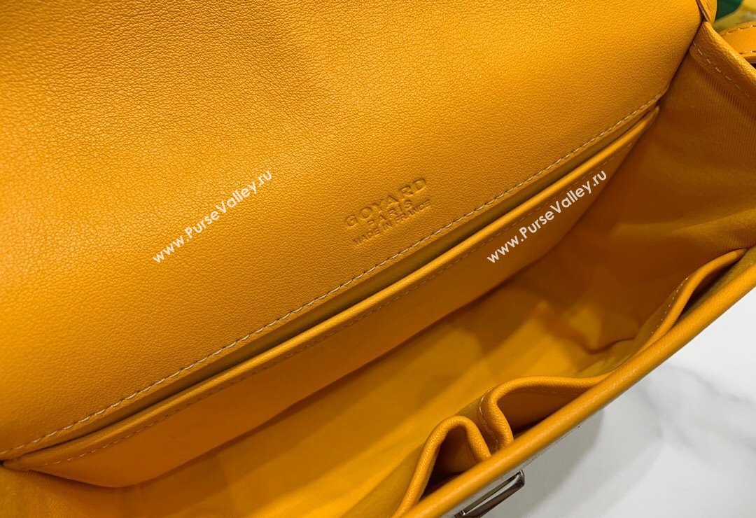 Goyard Belvedere PM Crossbody Bag Yellow 2024 8016 (ZHANG-240418012)