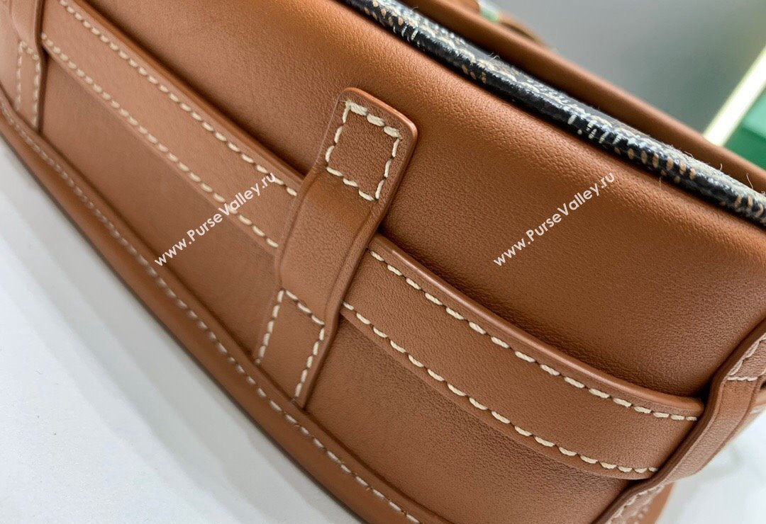 Goyard Belvedere PM Crossbody Bag Brown 2024 8016 (ZHANG-240418013)