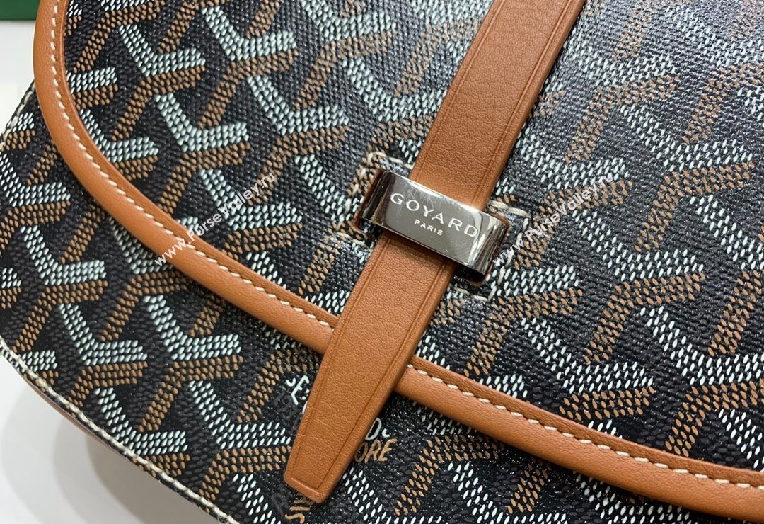 Goyard Belvedere PM Crossbody Bag Brown 2024 8016 (ZHANG-240418013)