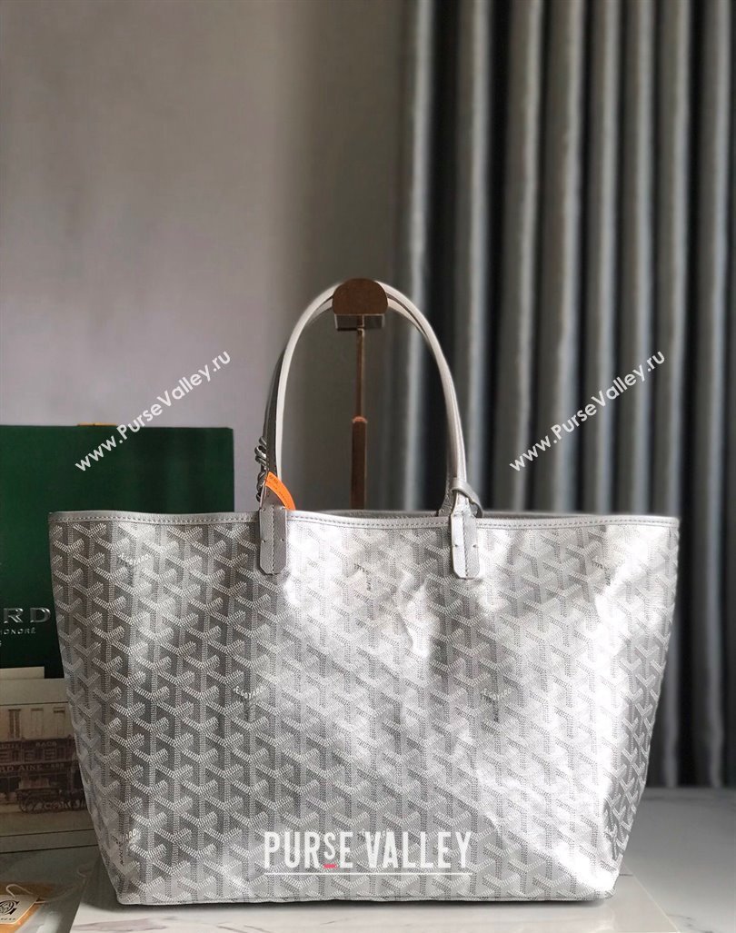 Goyard Saint Louis PM Tote Bag Silver 020146M (YY-240418047)