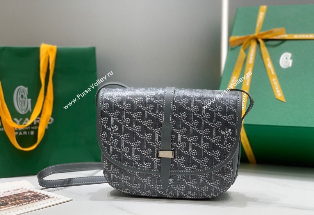 Goyard Belvedere PM Crossbody Bag Grey 2024 8016 (ZHANG-240418014)