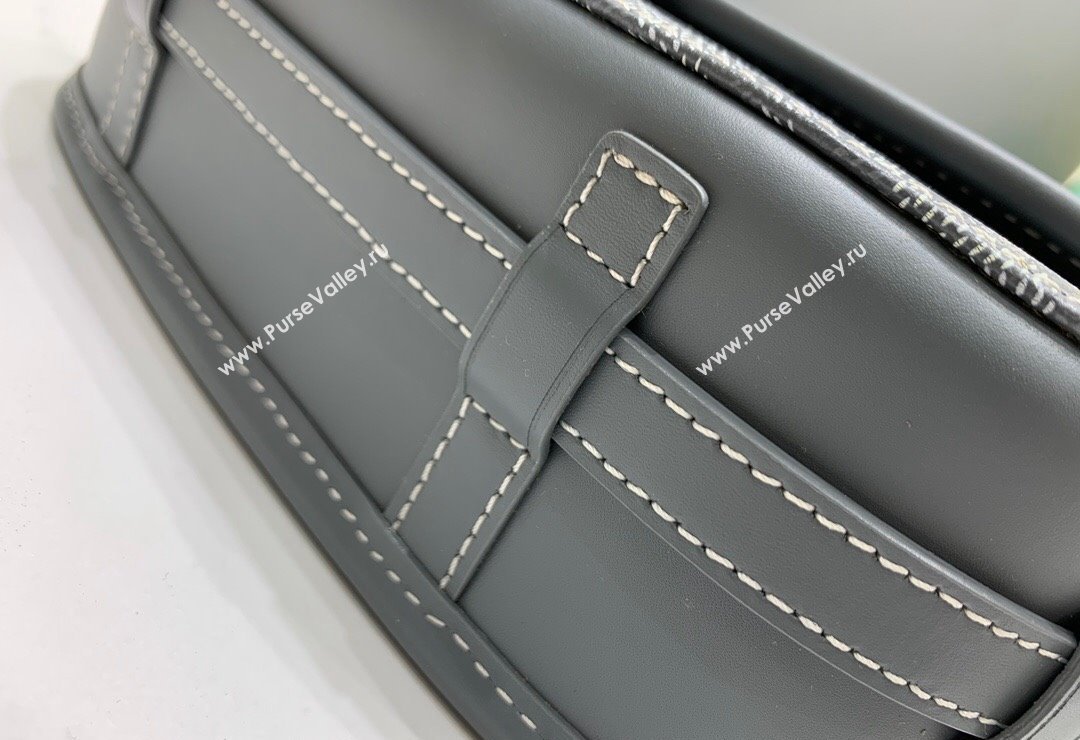 Goyard Belvedere PM Crossbody Bag Grey 2024 8016 (ZHANG-240418014)