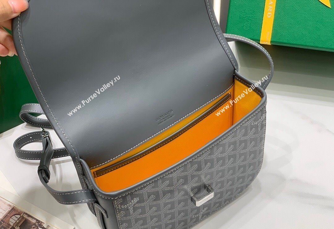 Goyard Belvedere PM Crossbody Bag Grey 2024 8016 (ZHANG-240418014)