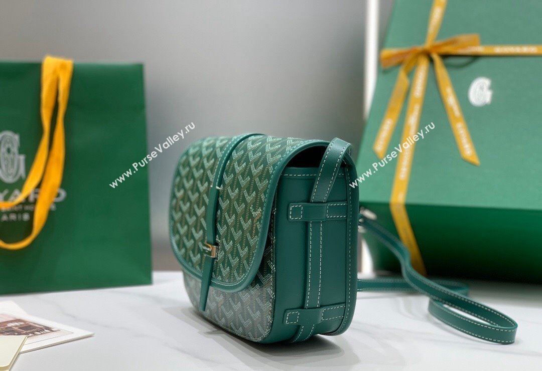 Goyard Belvedere PM Crossbody Bag Green 2024 8016 (ZHANG-240418015)