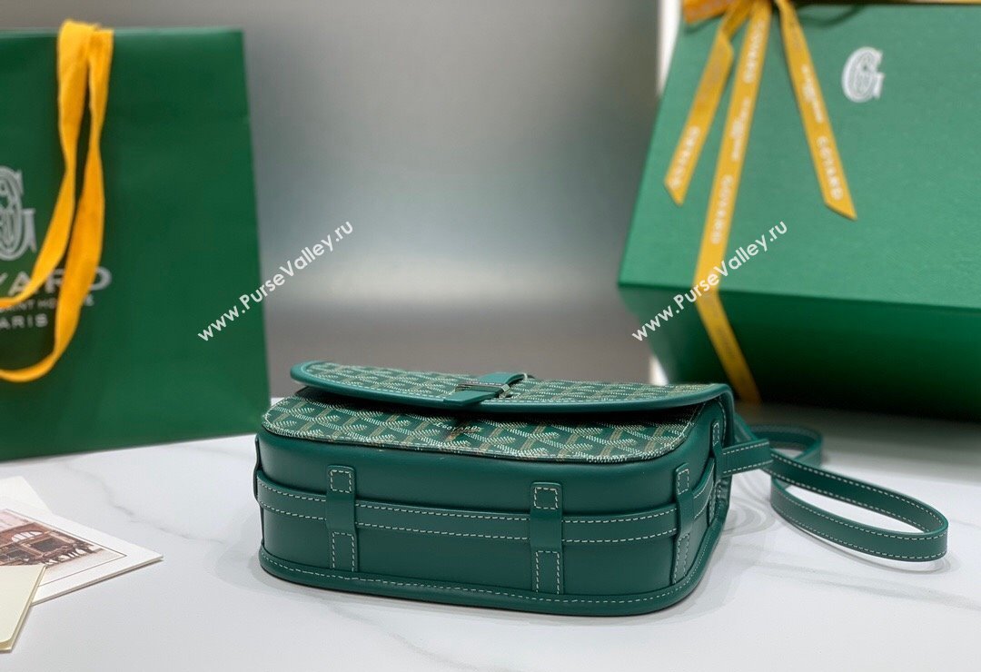 Goyard Belvedere PM Crossbody Bag Green 2024 8016 (ZHANG-240418015)