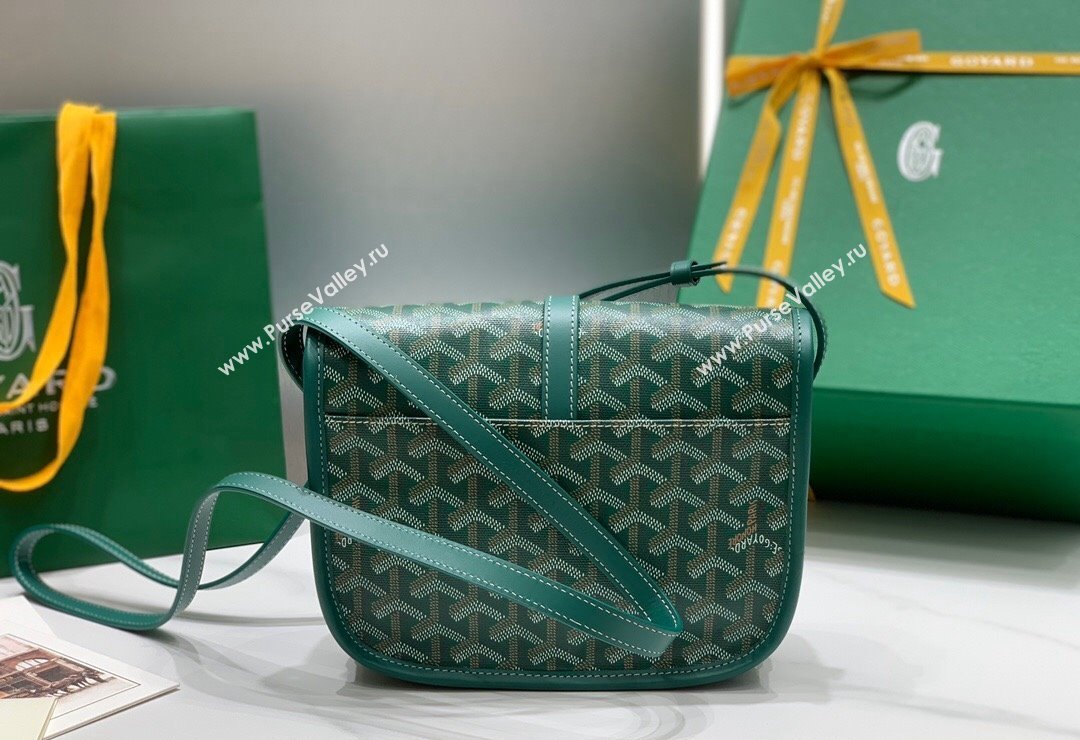 Goyard Belvedere PM Crossbody Bag Green 2024 8016 (ZHANG-240418015)