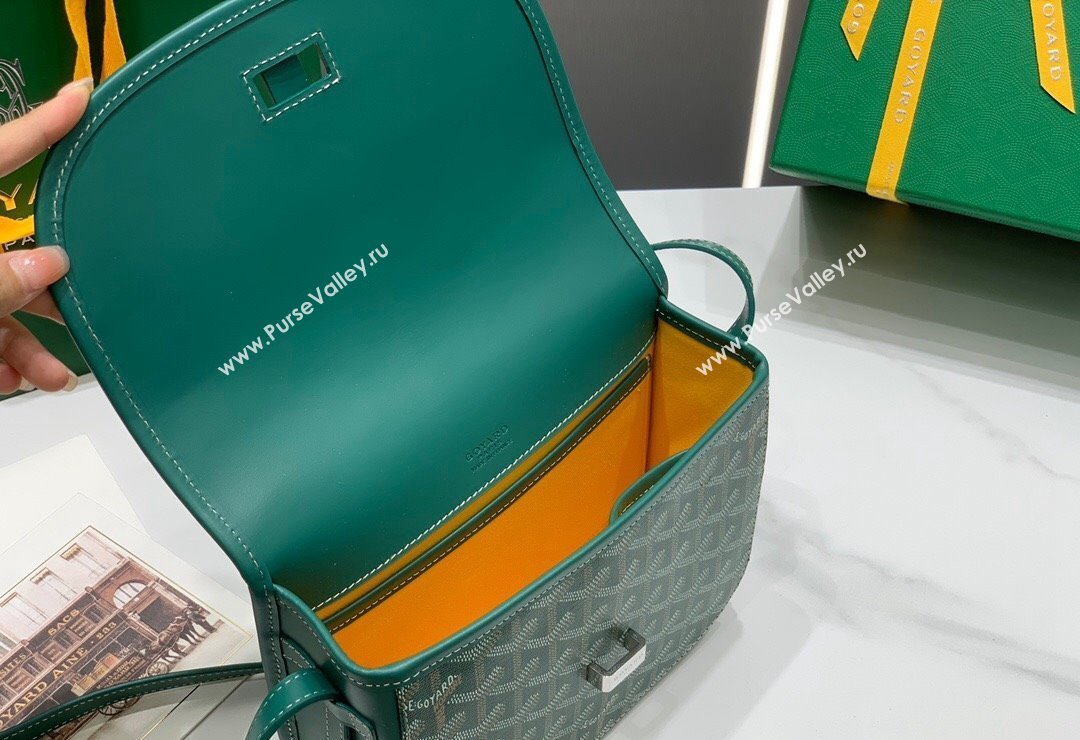 Goyard Belvedere PM Crossbody Bag Green 2024 8016 (ZHANG-240418015)