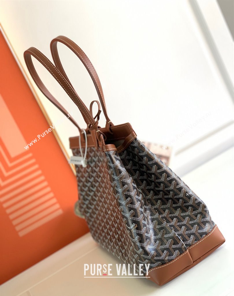 Goyard Bellechasse Biaude Tote Bag PM Brown 2023 8031 (ZHANG-240418019)