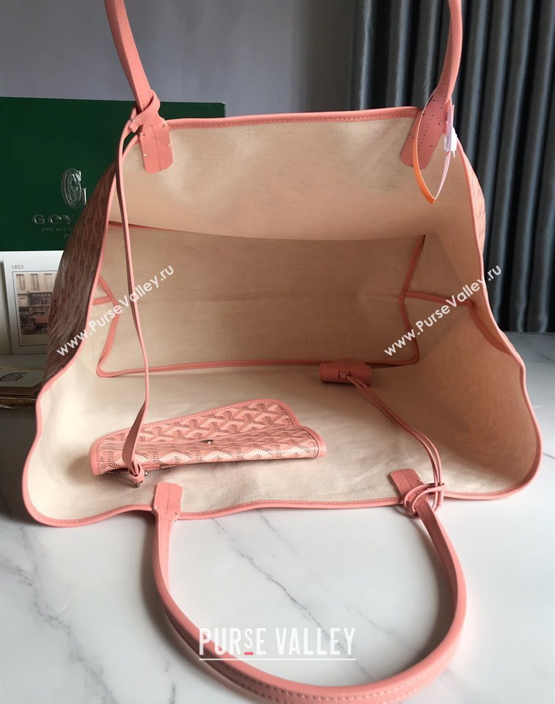 Goyard Saint Louis GM Tote Bag Powder Pink 2024 020144 (nana-240713047)