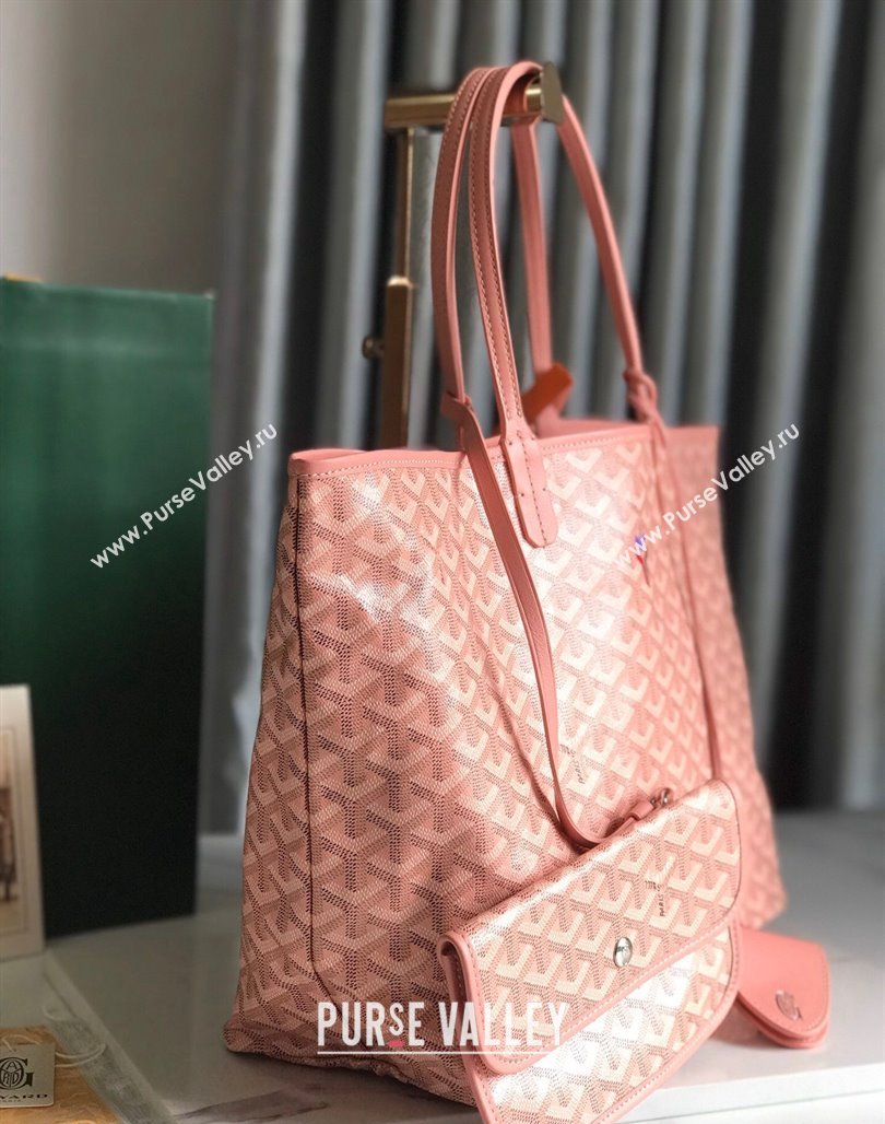 Goyard Saint Louis PM Tote Bag Powder Pink 2024 020184 (nana-240713042)