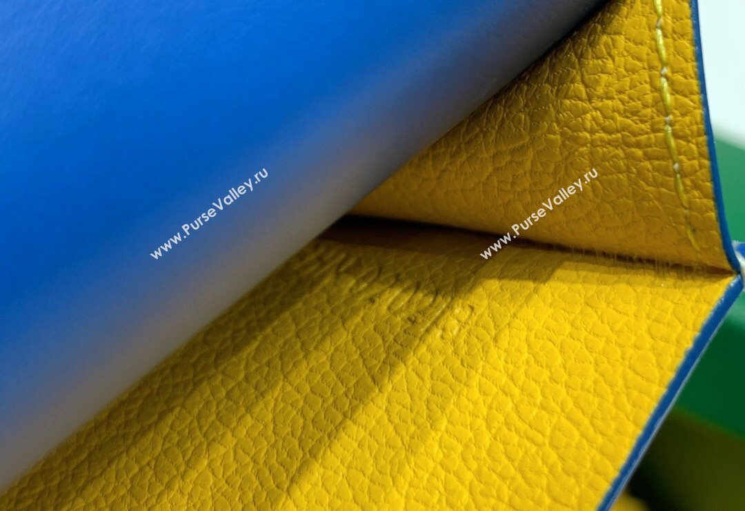 Goyard Malesherbes Card Holder Wallet Sky Blue 2024 8510 (ZHANG-240418026)