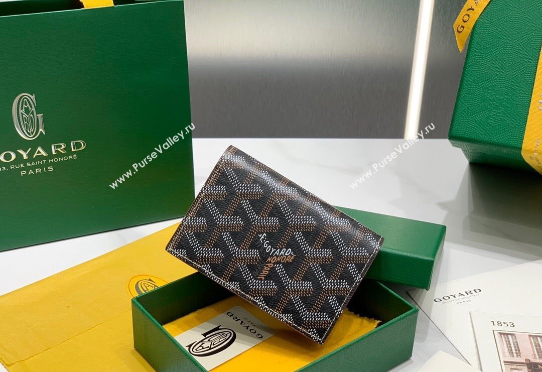 Goyard Malesherbes Card Holder Wallet Brown 2024 8510 (ZHANG-240418027)