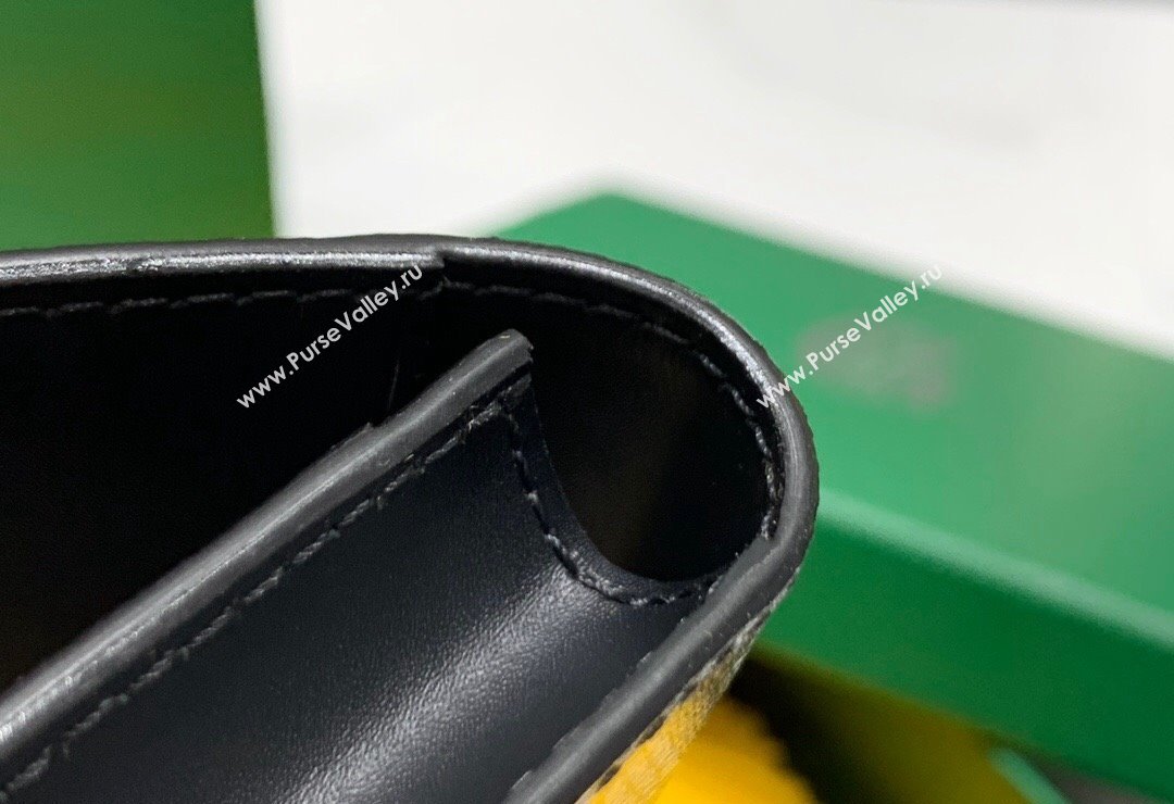 Goyard Malesherbes Card Holder Wallet Black 2024 8510 (ZHANG-240418029)