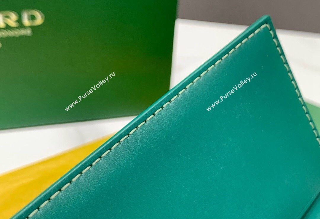 Goyard Malesherbes Card Holder Wallet Green 2024 8510 (ZHANG-240418030)