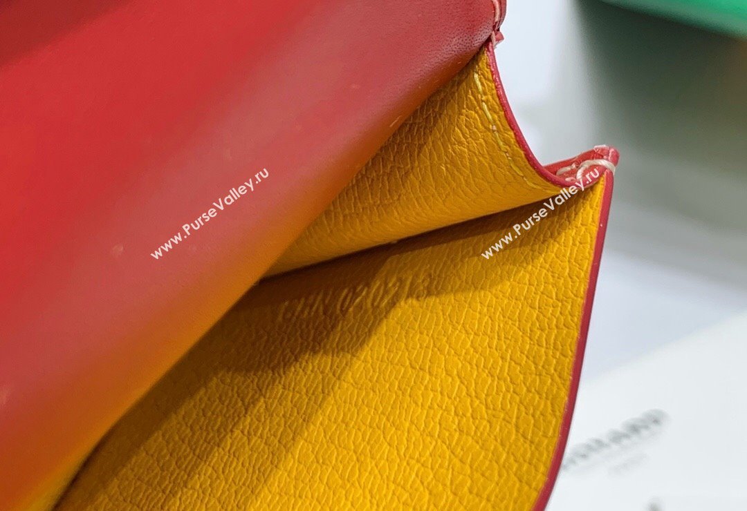 Goyard Malesherbes Card Holder Wallet Red 2024 8510 (ZHANG-240418033)