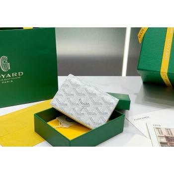 Goyard Malesherbes Card Holder Wallet White 2024 8510 (ZHANG-240418034)